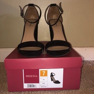 Merona block heels